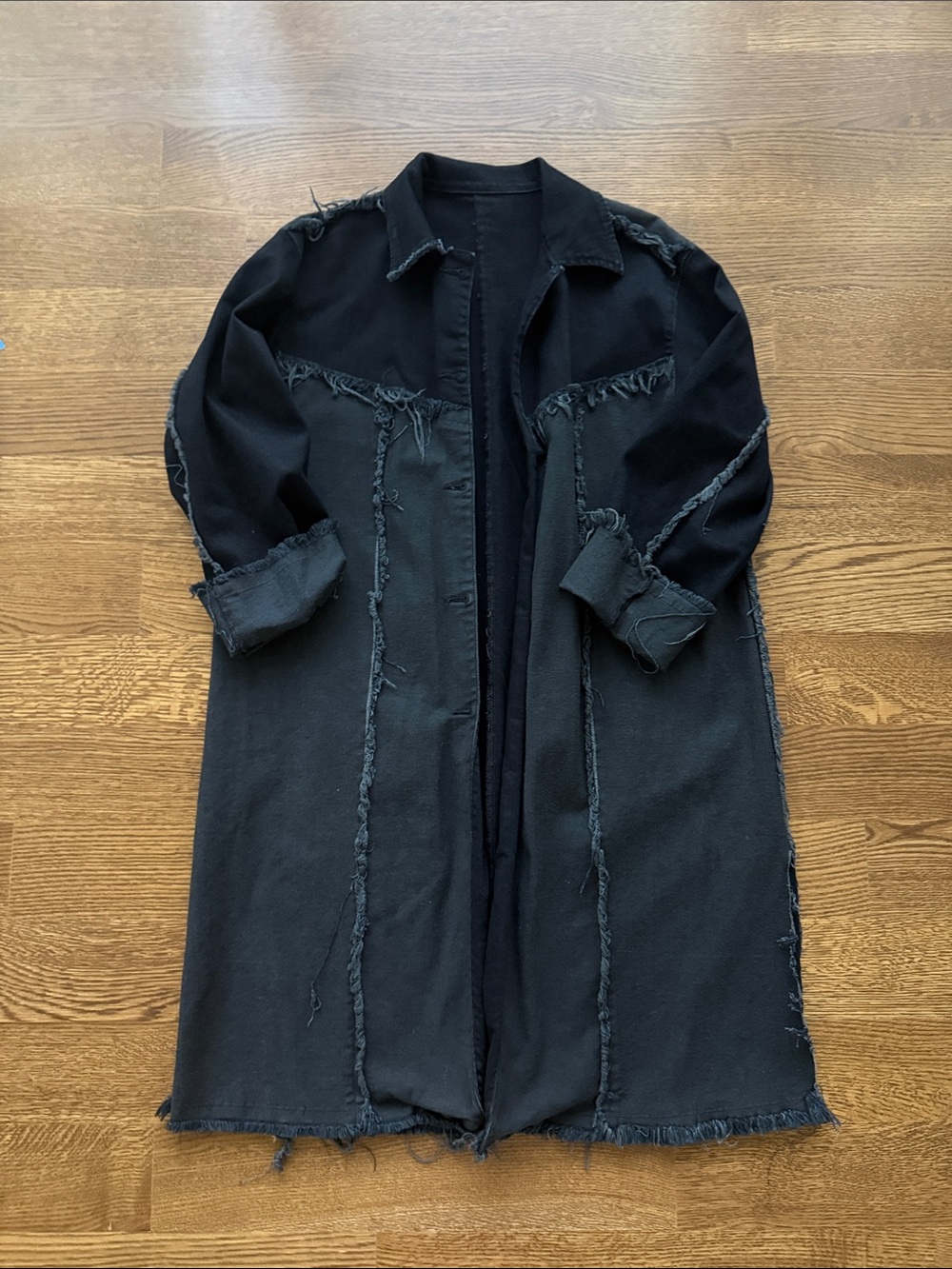 (SAMPLE ITEM) Baldwin Black Denim Coat